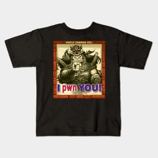 I pwn YOU! - Orc Dude Style Kids T-Shirt